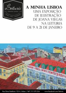 "A minha Lisboa": Lissabon mit den Augen und der Kunst von Joana Viegas. Copyright: Joana Viegas